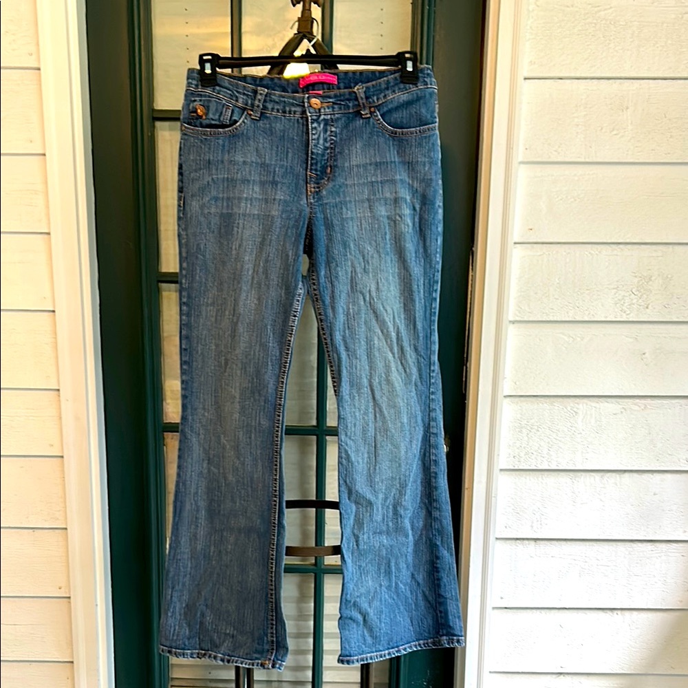 GLO Jeans Blue Vintage Flared  Wide Leg size 11